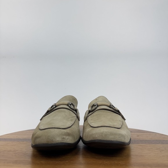 Mens Magnanni Rafa V Beige Suede Bit Comfort Casual Loafers Shoes Size 43 M GUC - Picture 3 of 8